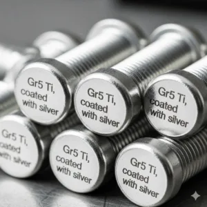 silver-plated gr5 bolts